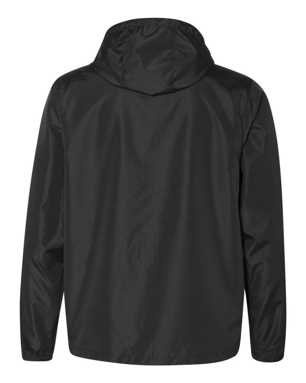 Knuckles Brand Lightweight Windbreaker, Black