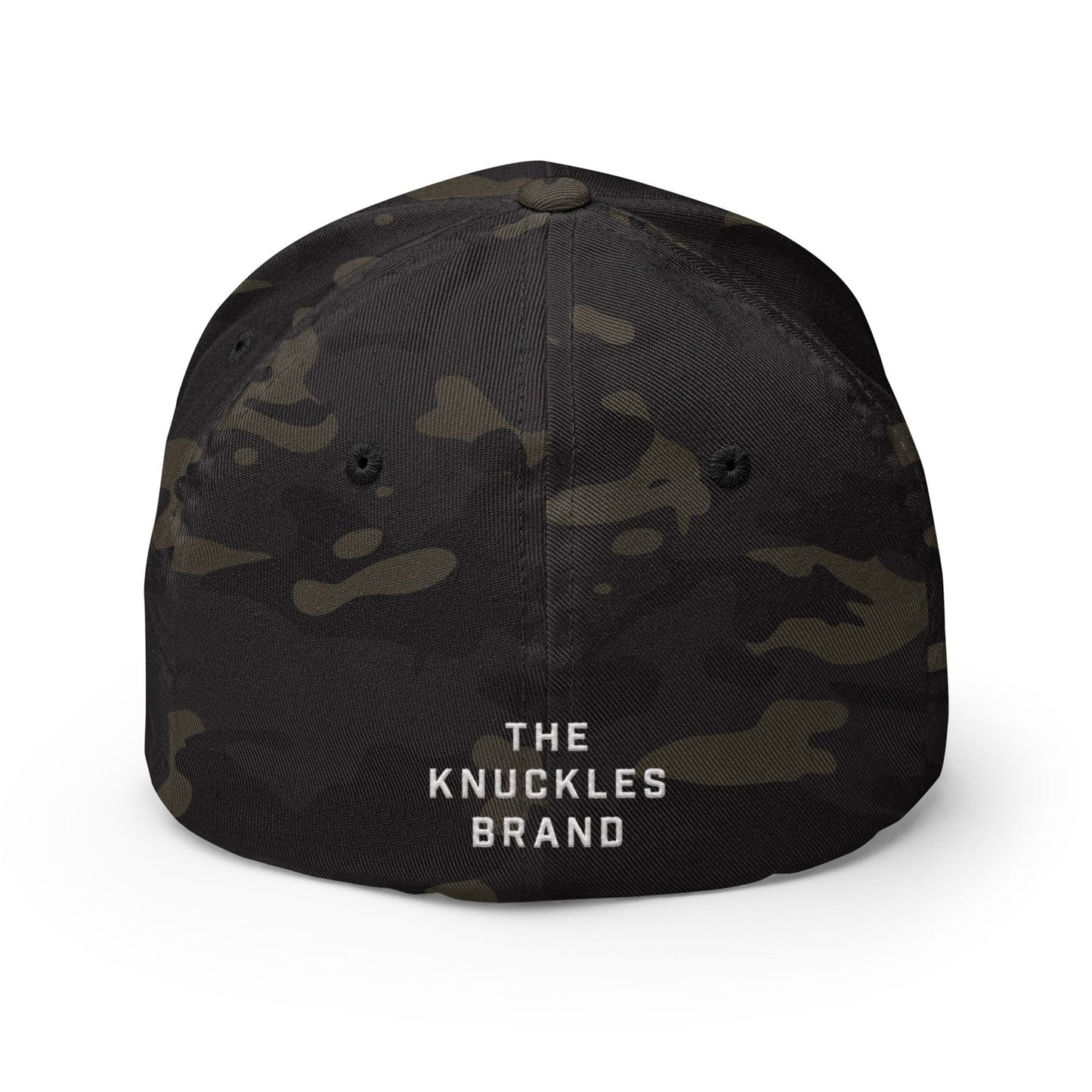 Brawl Fitted Hat, Mulit-Cam, Black