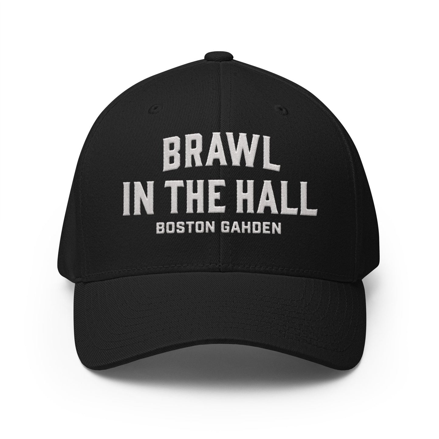Brawl Fitted Hat, Black