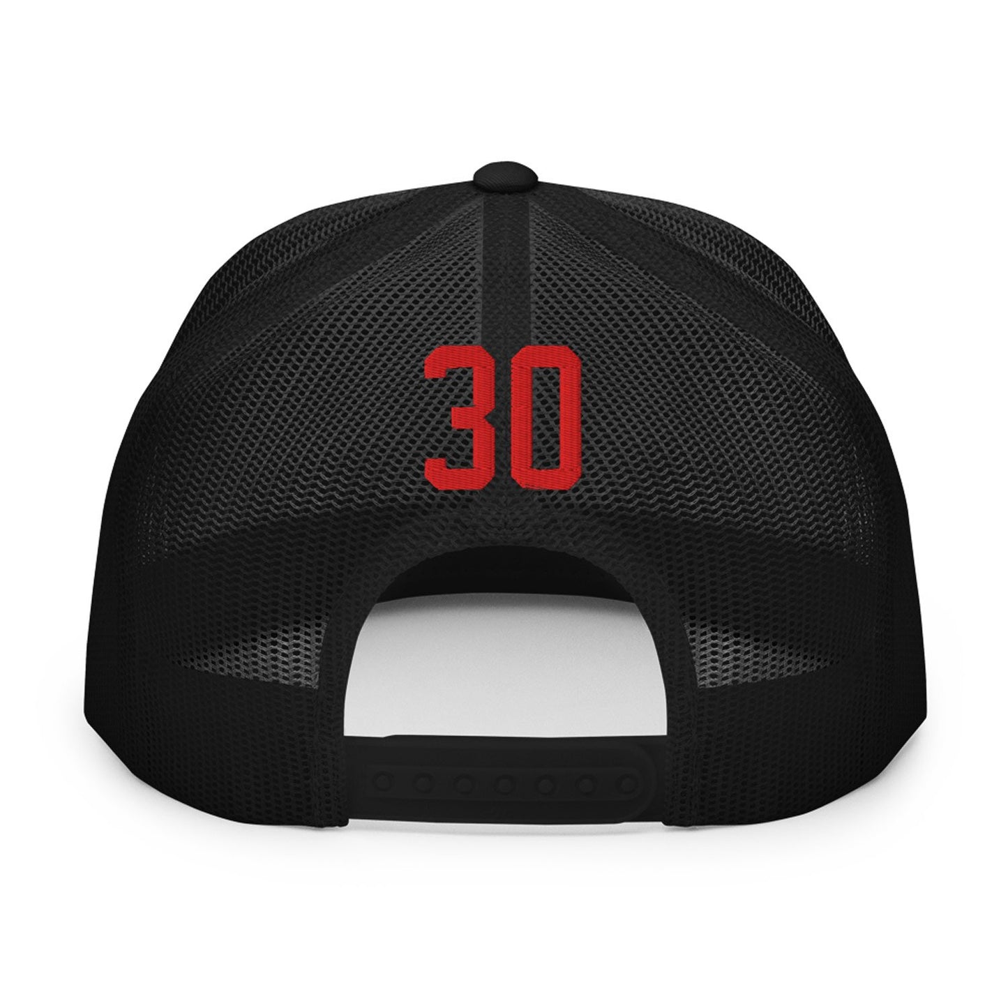 Knuckles Monogram “30” Camo mesh Trucker Hat