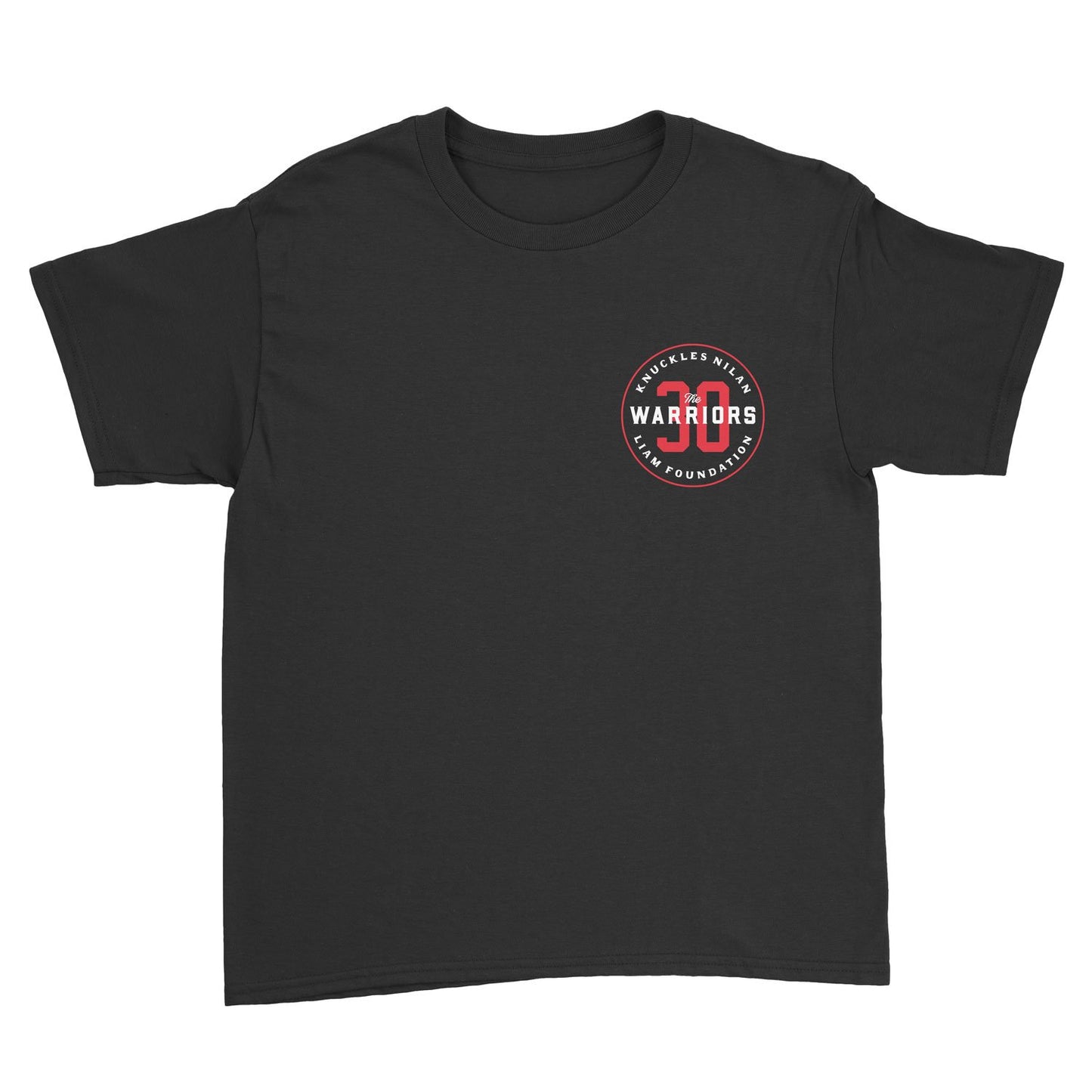"Little Steps."..Unisex Youth Short Sleeve TShirt, Black
