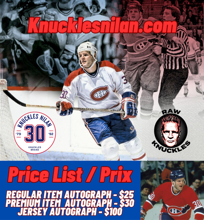 Regular & Premium Items Autographed