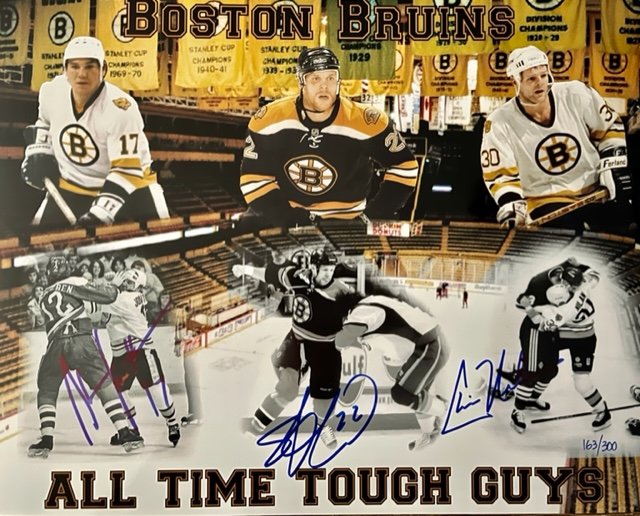 11" x 14" NILAN, THORNTON & JONATHAN Limited Edition Autographed Tough Guy Print