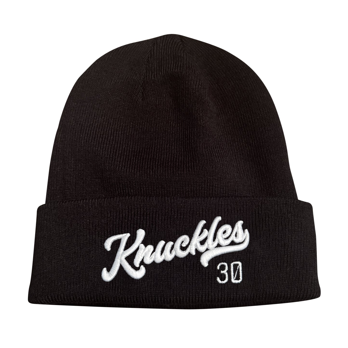 Knuckles 30 Cuffed Toque, Black